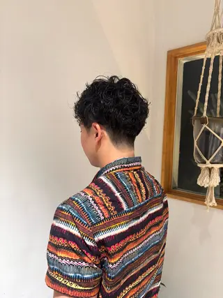 パーマ メンズ パライソ南公園店 神津 由依のヘアスタイル