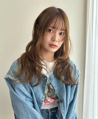 ロング 奥村 紗季のヘアスタイル