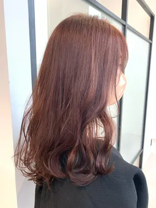 ロング カラー パーマ 仲地 大地のヘアスタイル