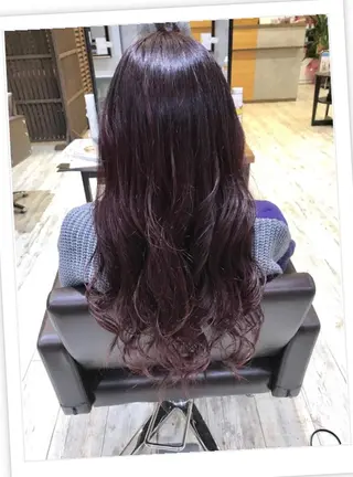 セミロング カラー パーマ ヘアアレンジ メンズ キッズ ネイル マツエク・マツパ EnBlesS西宮 マンツーマン神道有基のヘアスタイル