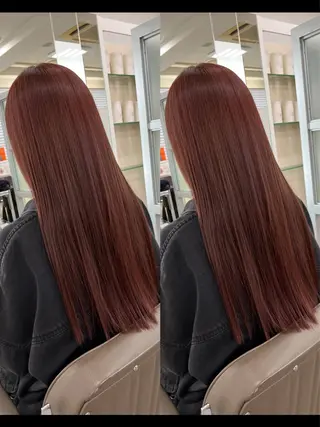 ロング ✨韓国レイヤー🦋 リピートNO.1✨のヘアスタイル