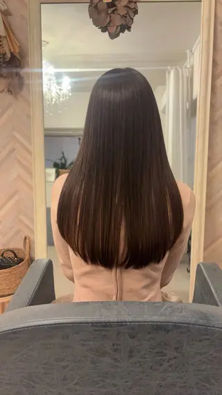ロング 戸川 浩子のヘアスタイル