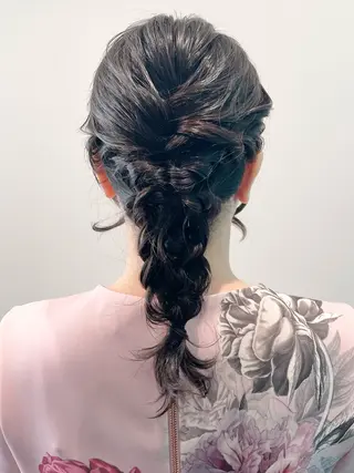ロング ヘアアレンジ LUCK 本厚木店のヘアスタイル