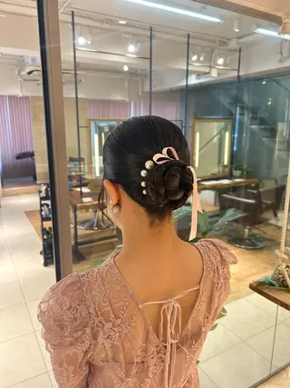 ヘアアレンジ 🦋Misaki🦋 メンズパーマ/着付けのヘアスタイル