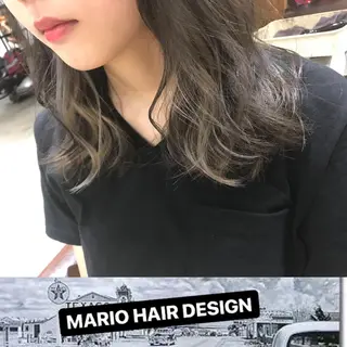 ミディアム カラー パーマ ヘアアレンジ メンズ キッズ Forest. -髪質改善-のヘアスタイル