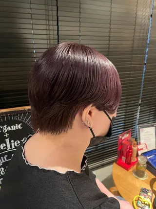 ショート カラー rin 🖤〈大宮〉のヘアスタイル
