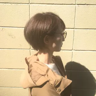 ショート カラー しのはら まどかのヘアスタイル