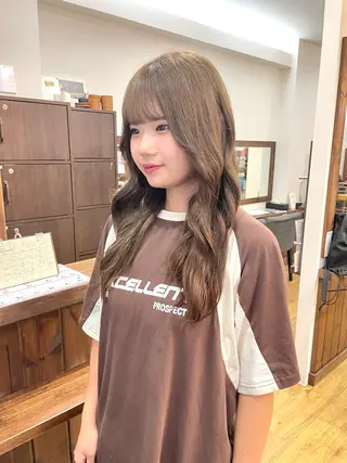 ロング カラー ヘアアレンジ 💖ダブルカラー/ ヘアセット/晴香💖のヘアスタイル