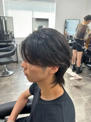 メンズ 🪽直毛男子の救世主 🪽フェザーパーマのヘアスタイル
