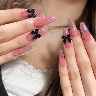 ネイル 💎CC・NaNa 韓国風ネイル🌙Cのネイルデザイン