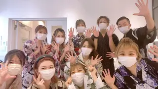 ミディアム カラー パーマ ヘアアレンジ メンズ キッズ ネイル マツエク・マツパ 藤井 仁紀のヘアスタイル