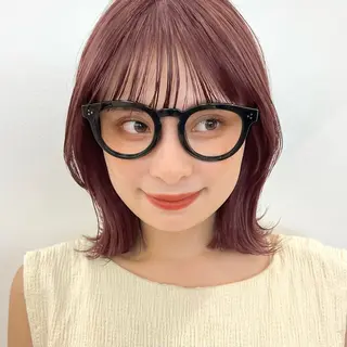 ショート カラー 暖色/艶髪/ボブ/ ショート/Ayaのヘアスタイル