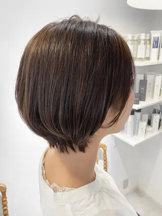 ショート カラー 【safric】 NAOのヘアスタイル