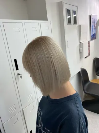 ミディアム カラー カットモデル様無料 💎saaya💎のヘアスタイル