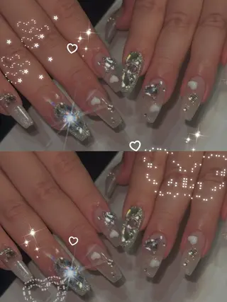 ネイル 【emu道頓堀】 *HONOKAのネイルデザイン