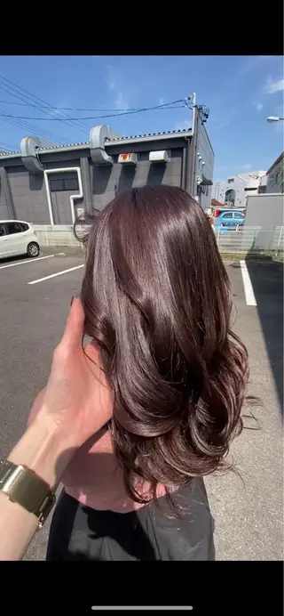 カラー SALOWIN栄 高須大貴のヘアスタイル