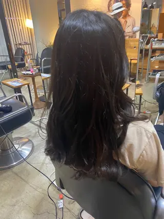 ロング 福島 優夢のヘアスタイル