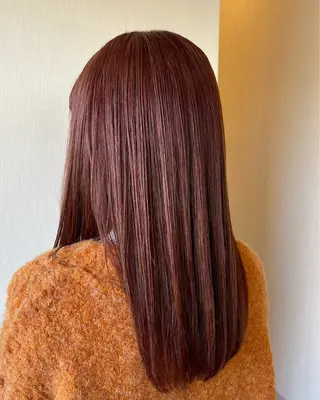 ロング 本郷 豊のヘアスタイル