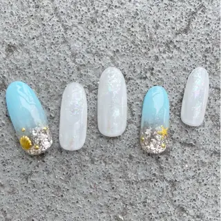 ネイル ⭐︎休業中の練習⭐︎ JNA認定講師髙橋のネイルデザイン