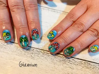 ネイル GéRanium Harukaのネイルデザイン