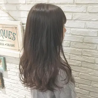 ロング カラー 鈴木 麻希のヘアスタイル