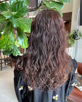 ロング パーマ miyabu momokaのマツエク・マツパデザイン