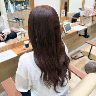 ロング SOU/エクステ /ダブルカラーのヘアスタイル