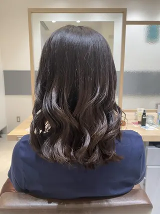 セミロング パーマ/ボブ/ 佐々木翔のヘアスタイル