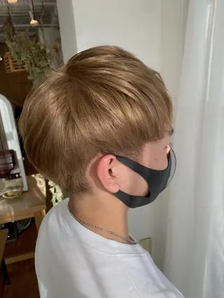 ショート カラー メンズ nailist mana𖤐´-のネイルデザイン