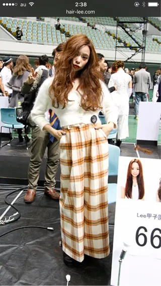 ロング カラー ヘアアレンジ _WHITE高槻店 yusukeのヘアスタイル