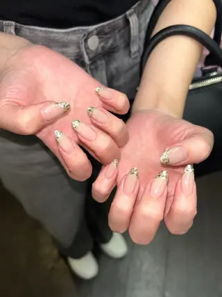 ネイル 韓国/ヌーディー系 ネイル自由が丘のネイルデザイン