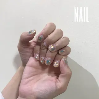 ネイル 【淡色color/ nail】maikoのネイルデザイン