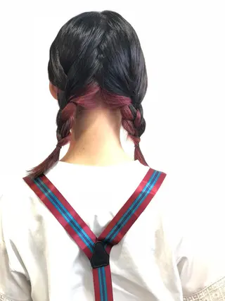 ミディアム カラー 🌼圧倒的な口コミ数 BRAVE柏東口のヘアスタイル