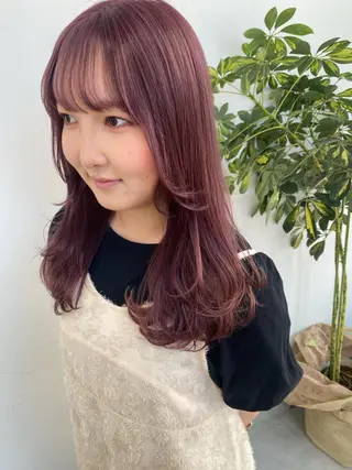 ロング カラー 🌼ハイライト透明感 🌼maiのヘアスタイル