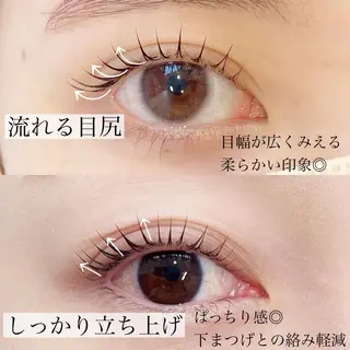 マツエク・マツパ waka eyelashのマツエク・マツパデザイン