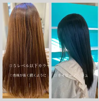 カラー 佐藤 沙也輝のヘアスタイル