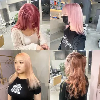 ロング カラー 前橋 姫奈のヘアスタイル
