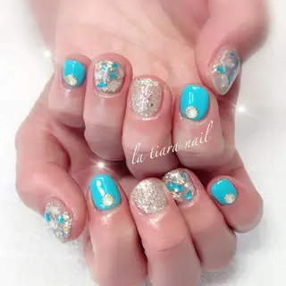 ネイル Blue bird  nailのネイルデザイン