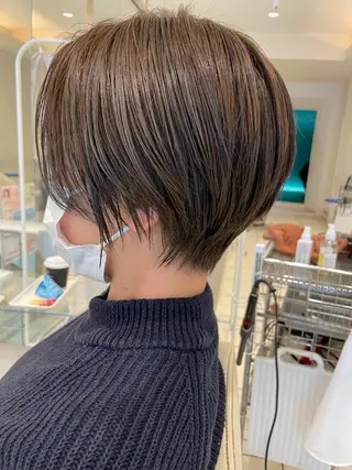 ショート カラー MODE K´s eau髪質改善特化のヘアスタイル