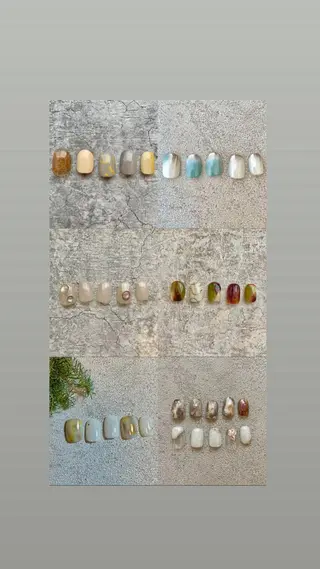 ネイル 自由が丘サロン あやめ💅のネイルデザイン