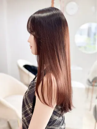 ロング 韓国アイドルヘア🩶 nanako🦋のヘアスタイル