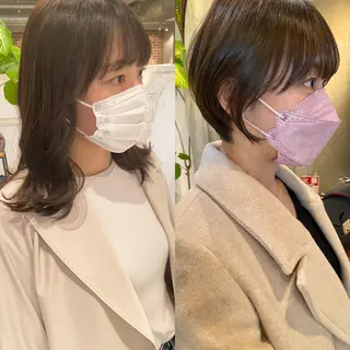 ショート カラー 小林 佳祐のヘアスタイル