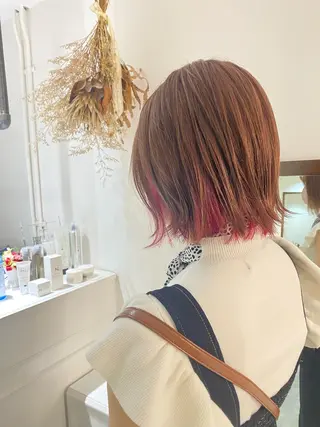 ミディアム ili 梅田のヘアスタイル
