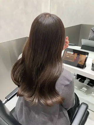 ロング カラー 💖ブリーチなし透明 感💖ASAHIのヘアスタイル