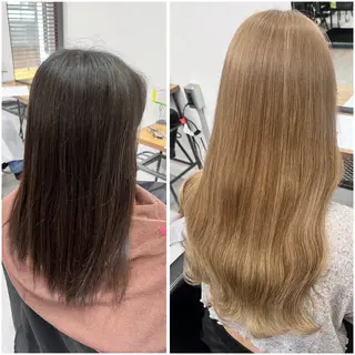 ロング カラー MAKO ❤️🔥NEXTのヘアスタイル