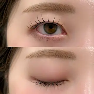 マツエク・マツパ 🫧持ち重視エクステ /あかね/束感🫧のマツエク・マツパデザイン