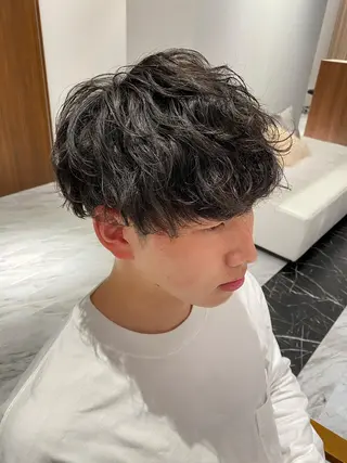 パーマ メンズ 瀧野 翔吾【メンズ特化】のヘアスタイル