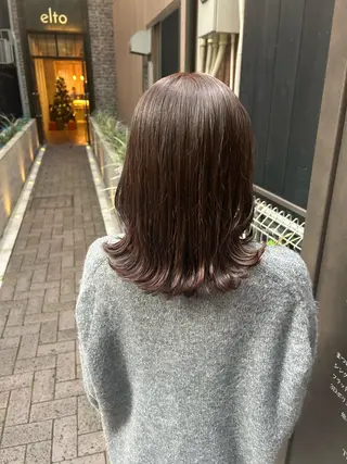 ミディアム カラー elto四条烏丸 /  アヤカのヘアスタイル