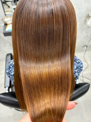 ロング すぐ巻ける縮毛矯正 🍀勝倉　麗のヘアスタイル