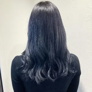 ロング カラー shiho .のヘアスタイル